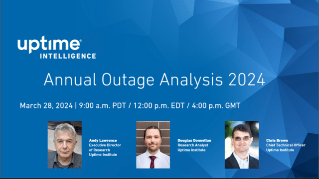 Webinar: Annual Outage Analysis 2024