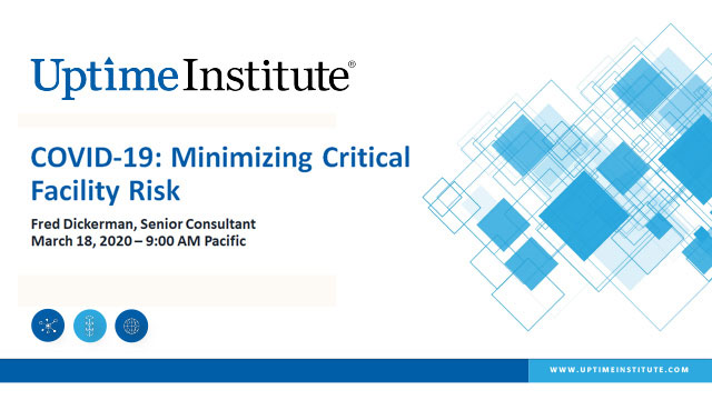 COVID-19: Minimizing Critical Facility Risk