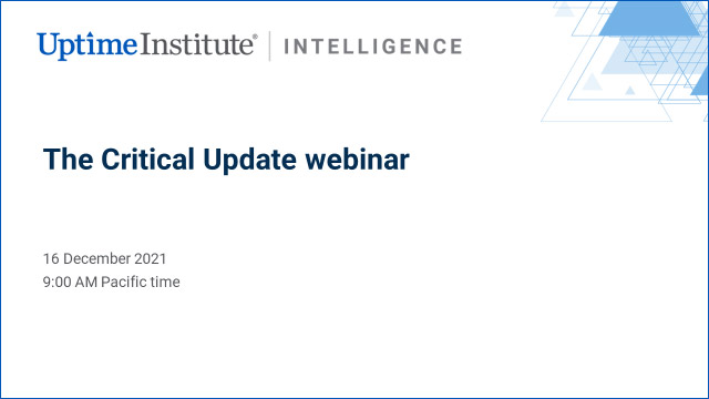 Webinar: The Critical Update